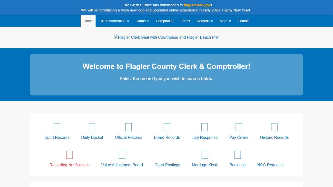 Clerk & Comptroller, Flagler County, FL